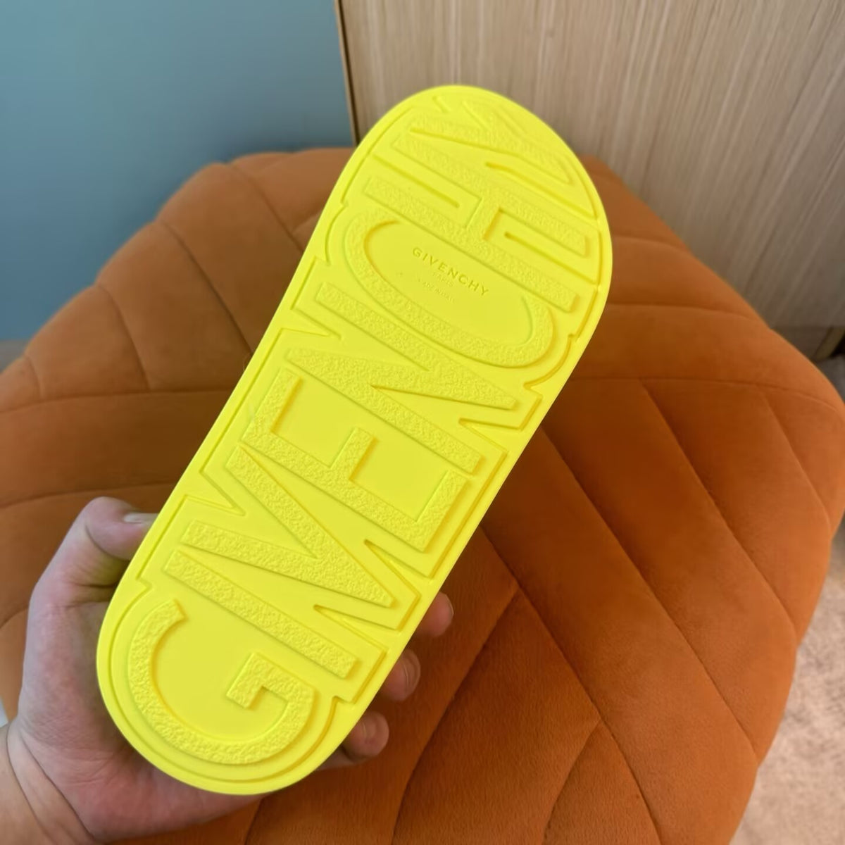 Yellow Slide Slippers with Strap - Product image 8
