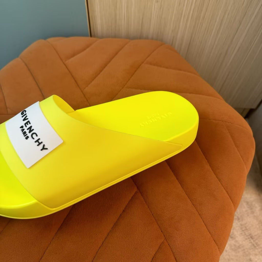 Yellow Slide Slippers with Strap - Product image 7