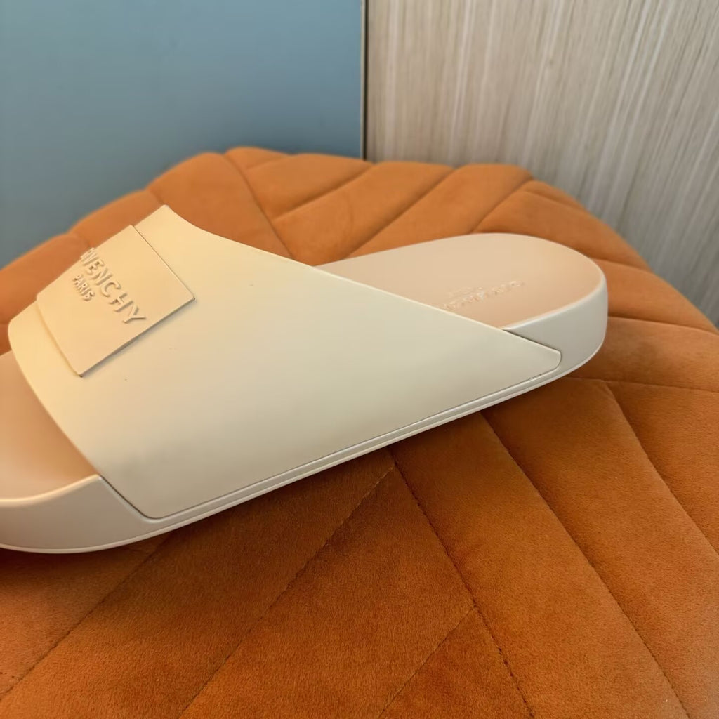 Beige Slide-On Slippers with Quilted Upper - Product image 8