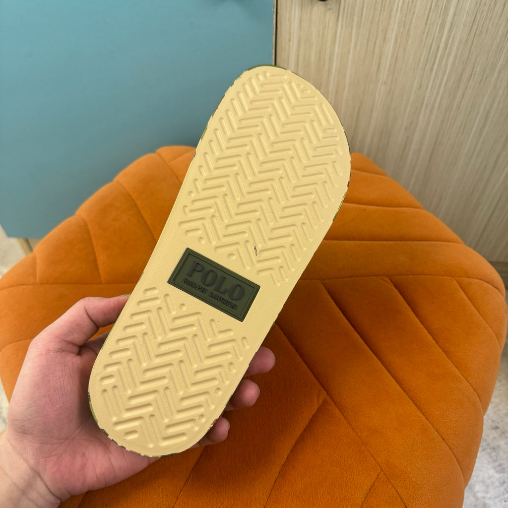 Camouflage Slide Sandals with Patterned Upper - Product image 8
